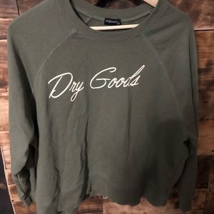 Dry Goods crop sleeve shirt size Large